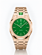 Full Frame Rose Gold Stainless Steel Strap for Royal Pop - 12 o'clock