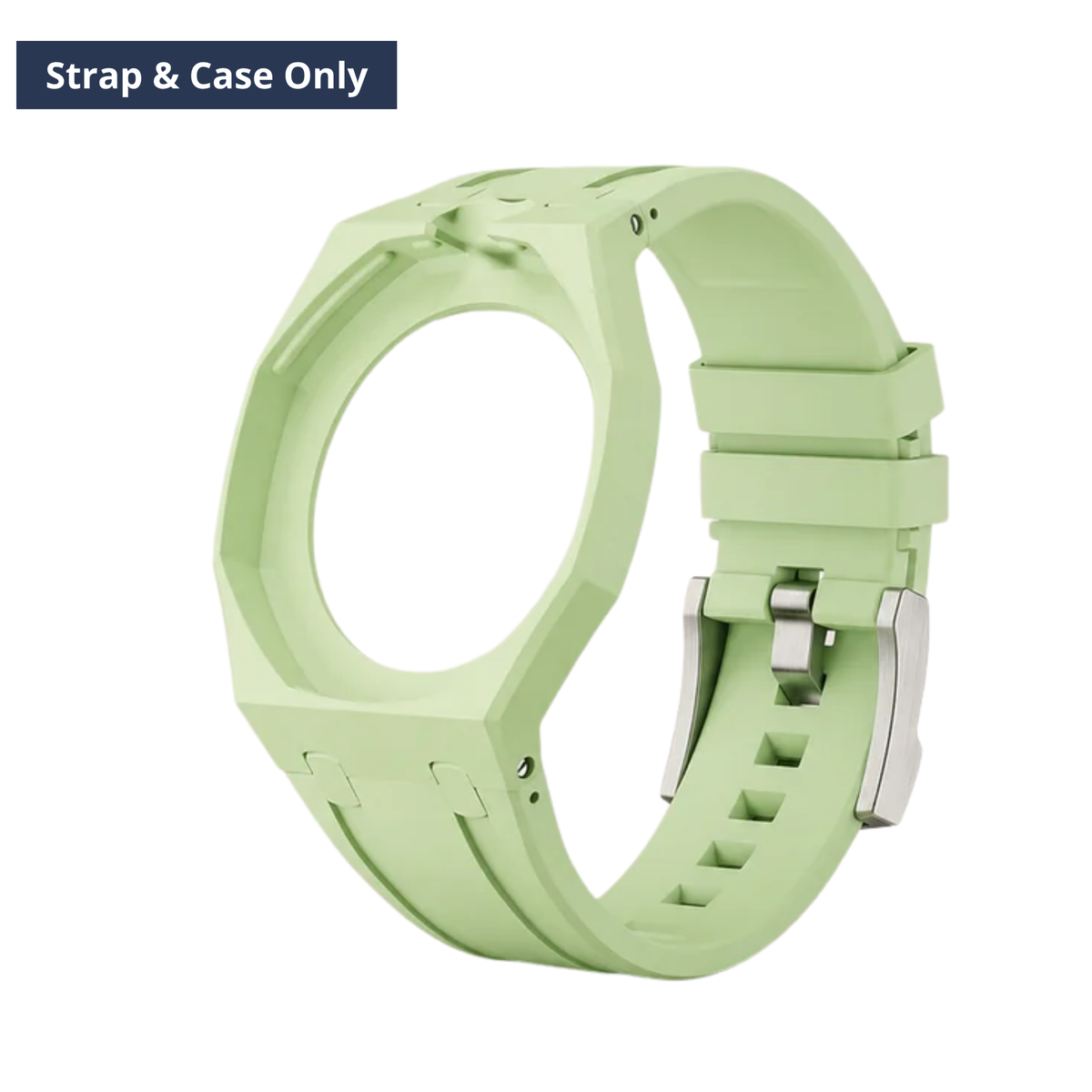 Rubber Strap & Case For AP x Swatch Royal Pop Blaue Acht - Mint
