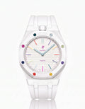 Rubber Strap & Case For AP x Swatch Royal Pop - White