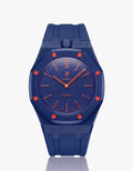 Rubber Strap & Case For AP x Swatch Royal Pop - Dark Blue