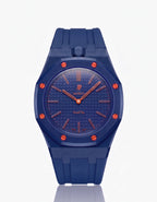 Rubber Strap & Case For AP x Swatch Royal Pop - Dark Blue