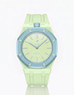 Rubber Strap & Case For AP x Swatch Royal Pop Blaue Acht - Mint