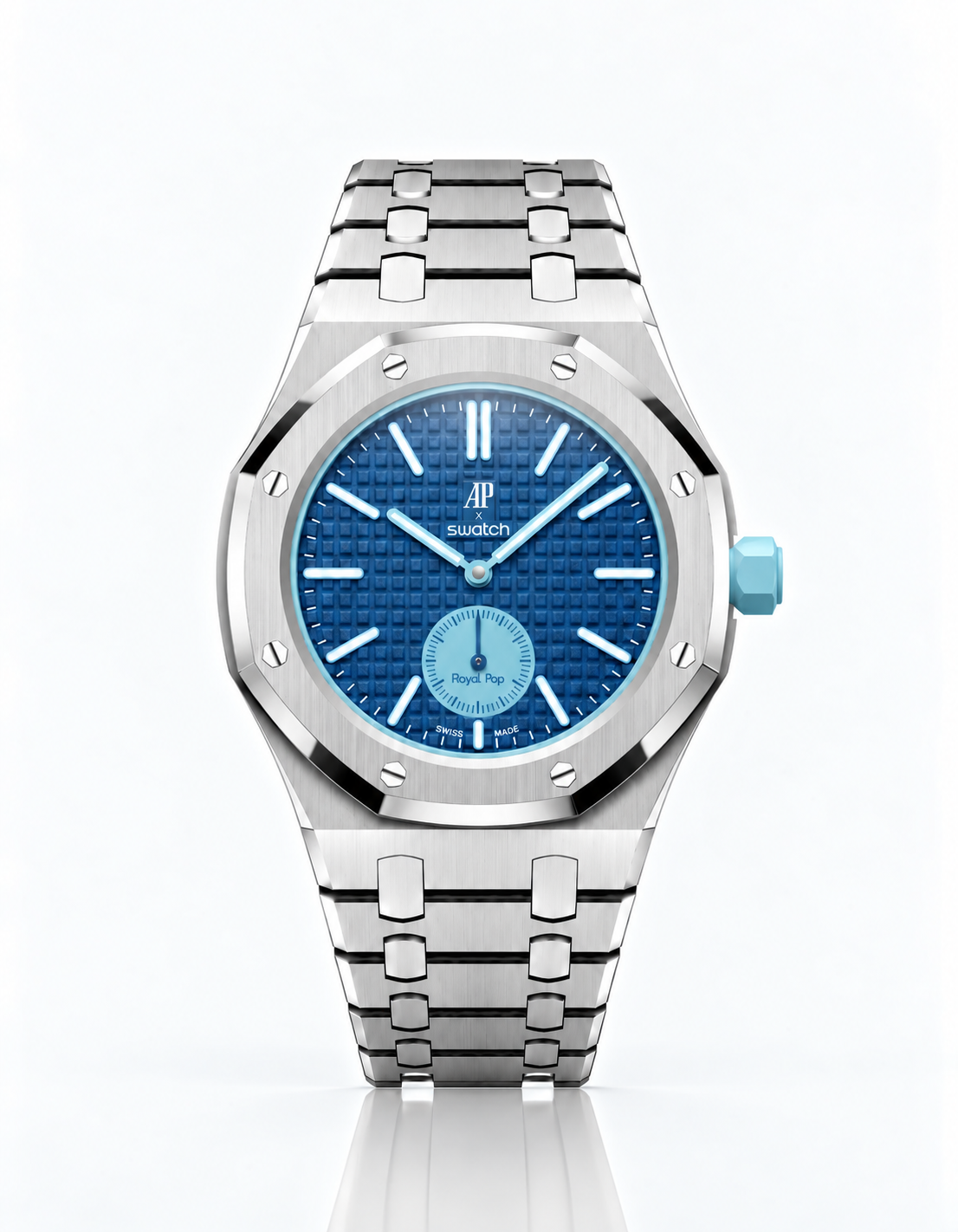 Full Frame Stainless Steel Strap for Royal Pop - 3 o'clock