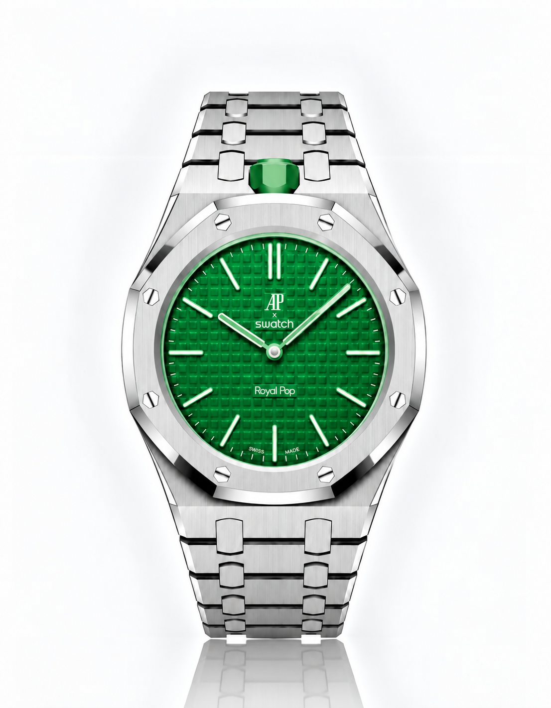 Full Frame Stainless Steel Strap for Royal Pop - 12 o'clock